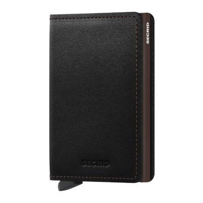 Slimwallet - Original Black & Brown