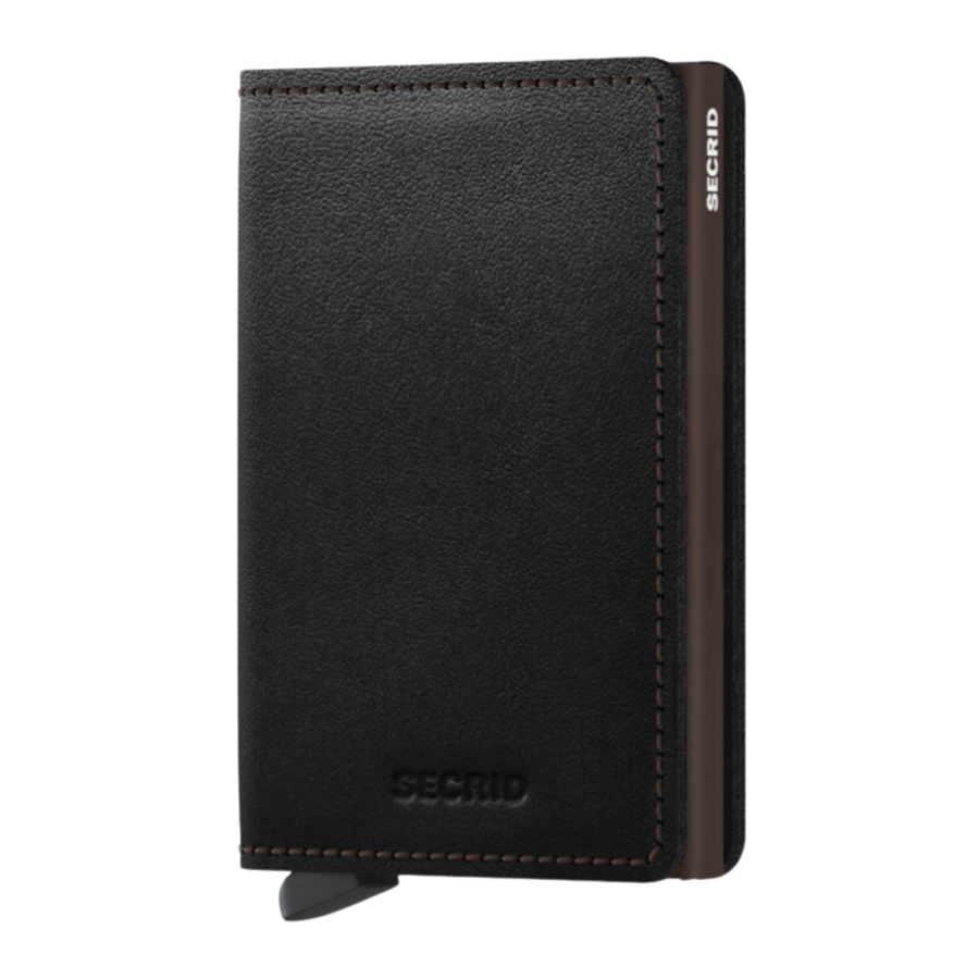 Slimwallet - Original Black & Brown