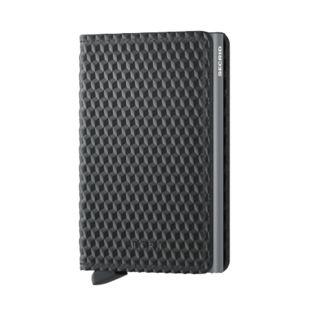 Slimwallet - Cubic Black & Titanium