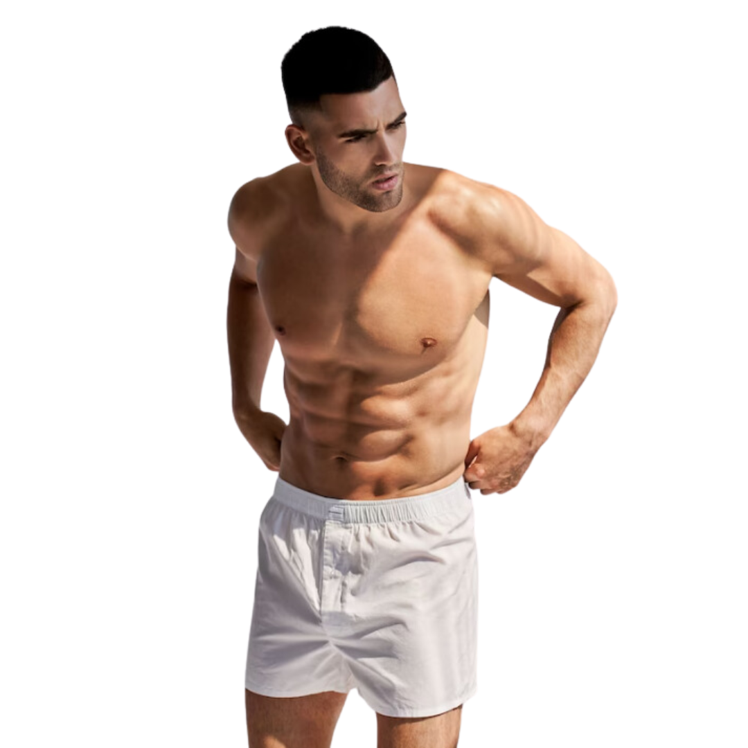 Boxer Shorts - 2 Pack - White