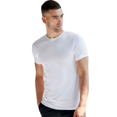 Crew Neck Undershirt - 2 Pack - White