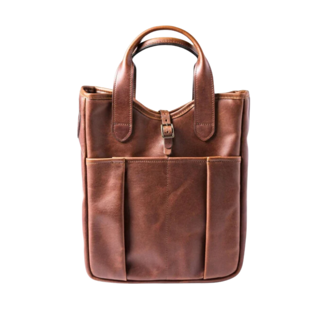 Leather Whiskey Tote