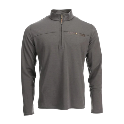 All Season Quarter Zip - Black Olive