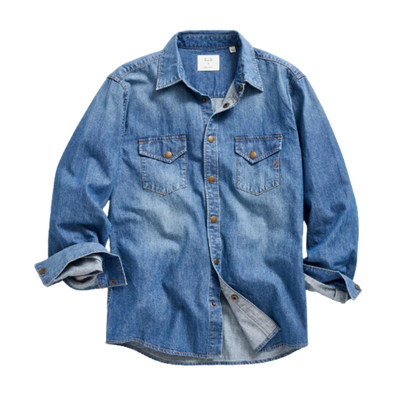 Shoals Denim Shirt - Light Indigo