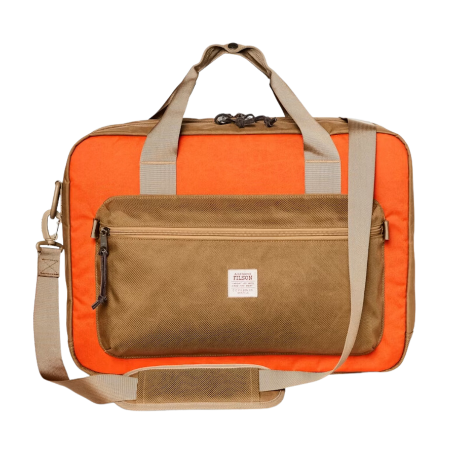 Surveyor Pullman Pack - Dark Tan & Flame