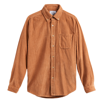 Lobo Corduroy Shirt - Terracotta