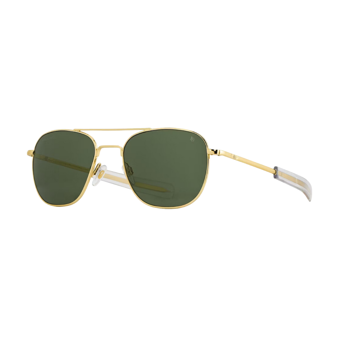Original Pilot - Size 57 - Gold w/ Green Lens