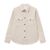 Lennon Bouclé Overshirt - Ivory