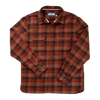 Winter Flannel Utility Shirt - Clay Tile