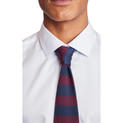 Knit Tie - Navy Malbec