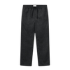 Houston Wool Drawstring Pants - Charcoal