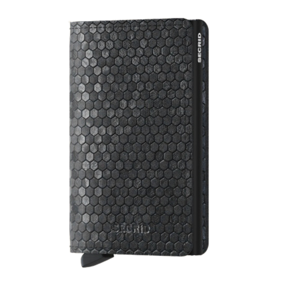 Slimwallet - Hexagon Black