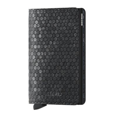 Slimwallet - Hexagon Black