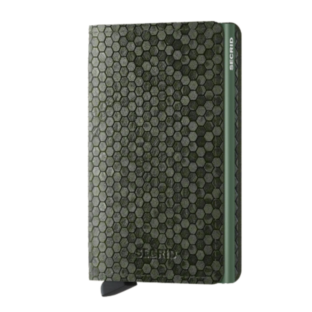 Slimwallet - Hexagon Green