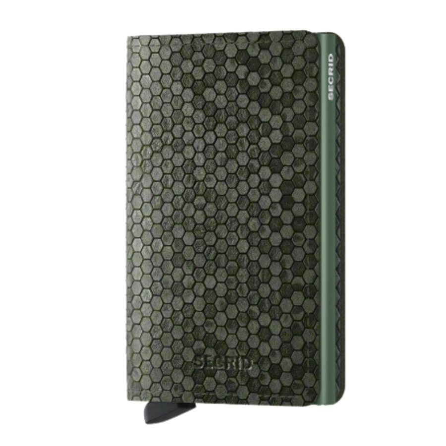 Slimwallet - Hexagon Green