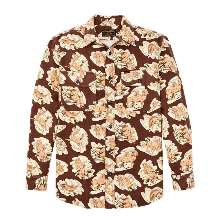 Field Flannel Shirt - Sorrel Wildlife