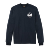 Long Sleeve Frontier Graphic T-Shirt - Navy Northwest