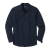 Houndstooth Double Cloth Workshirt - Sky Captain Navy