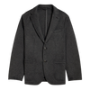 Perry Wool Cashmere Blazer - Forged Iron