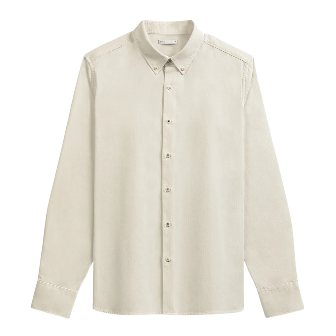 Fulton Cord Shirt - Off White