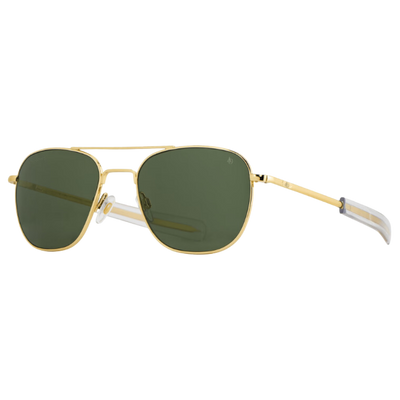 Original Pilot - Size 55 - Gold w/ Green Lens