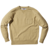 Nolan Marled Fleece Crew Neck - Grass Yellow