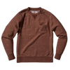 Nolan Marled Fleece Crew Neck - Brown Sugar