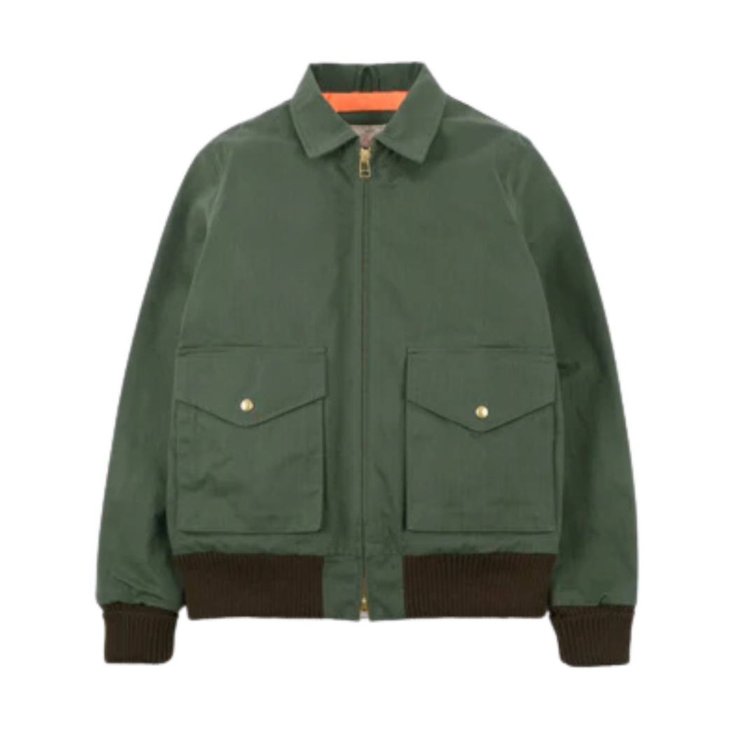 Cargo Carrier Jacket - Spruce Dry Wax