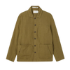 Grange Linen Shacket - Olive