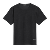 Baseile Slub Jacquard Tee - Black