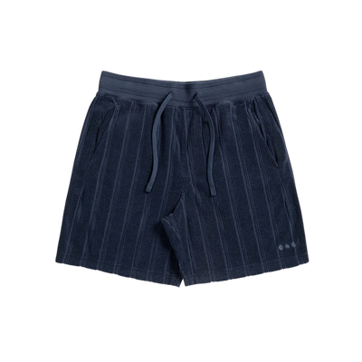 Brooklyn Towel Shorts - Navy