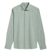 Adrian Heather Herringbone Shirt - Lead