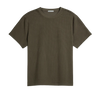 Baseile Pique Waffle Tee - Tarmac Brown