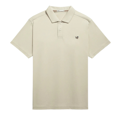 Bennett Cotton Bee Polo - Silver Birch