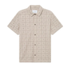 Hector Anglaise Short Sleeve Shirt - Light Sand