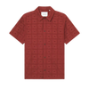 Hector Anglaise Short Sleeve Shirt - Fired Brick