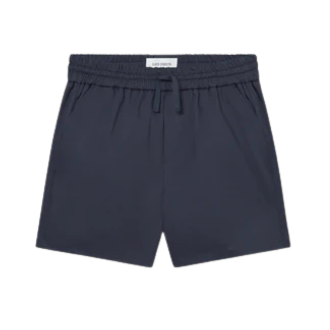 Otto Cotton Shorts - Dark Navy