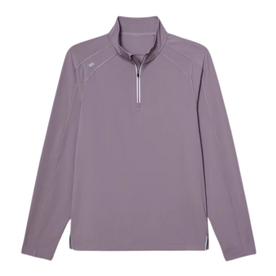 Rise 1/4 Zip - Gray Plum Stone