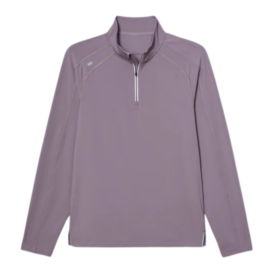 Rise 1/4 Zip - Gray Plum Stone