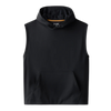 Range Sleeveless Hoodie - Black