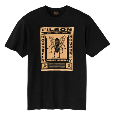 Filson x Housefly Frontier Graphic Tee - Black