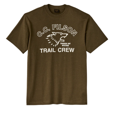 Frontier Graphic T-Shirt - Military Olive