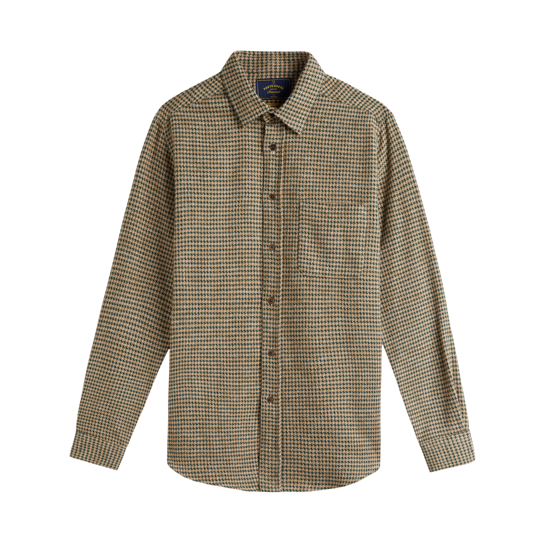 Pied Poule Houndstooth - Dark Green