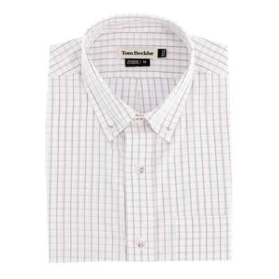 Monroe Poplin Shirt - Branco