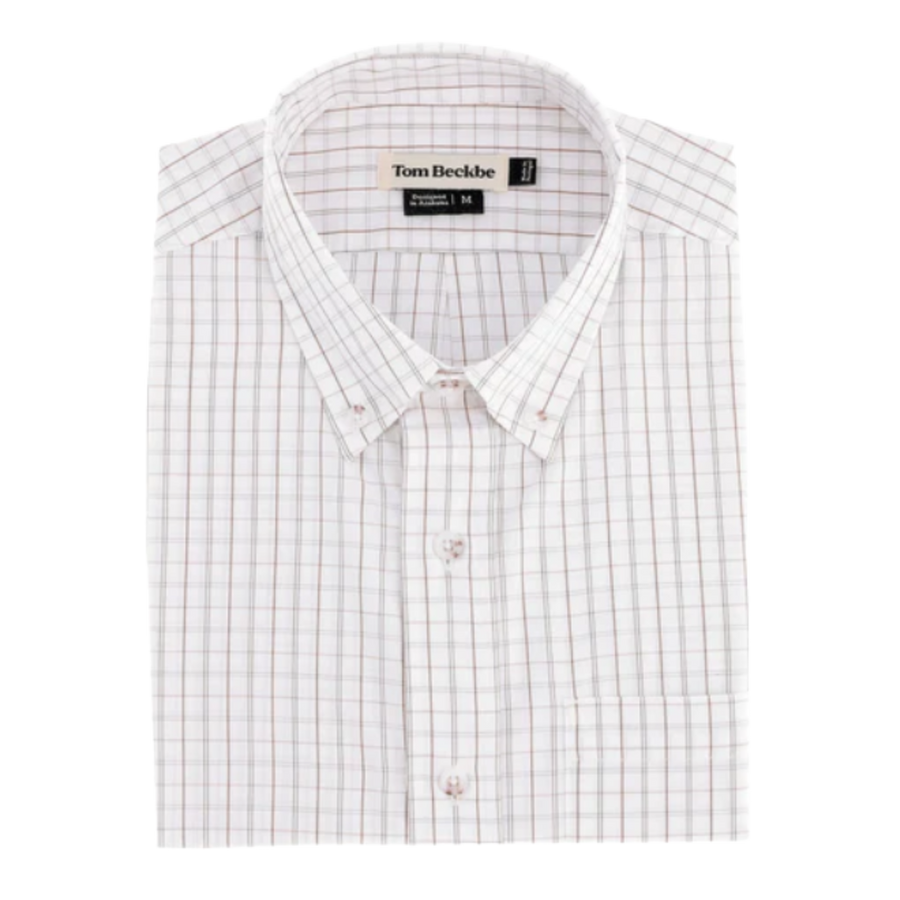 Monroe Poplin Shirt - Branco