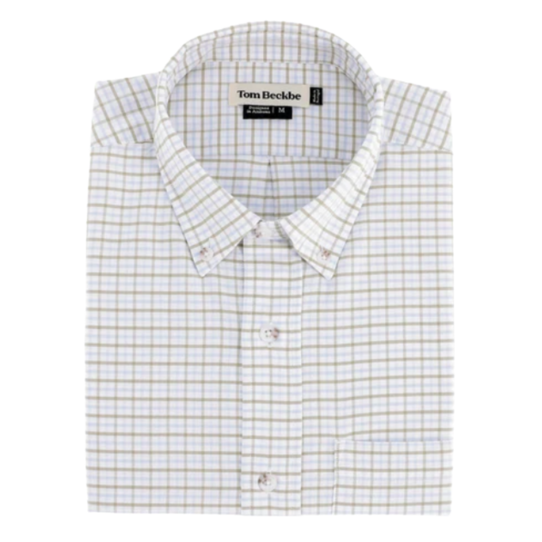 Culver Oxford Shirt - Khaki Sky