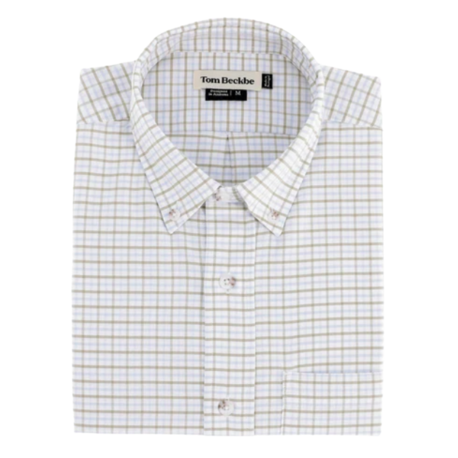 Culver Oxford Shirt - Khaki Sky