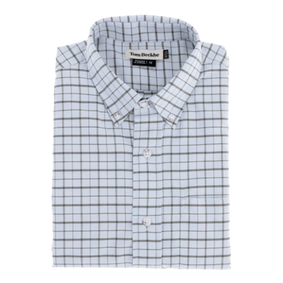 Culver Oxford Shirt - Olive Blue