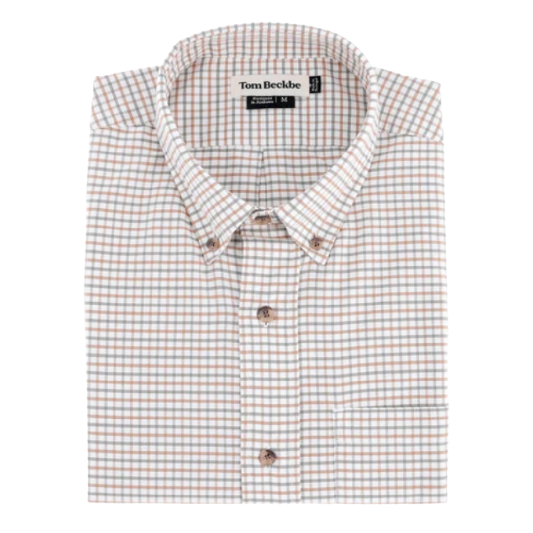 Culver Oxford Shirt - Rust Grey