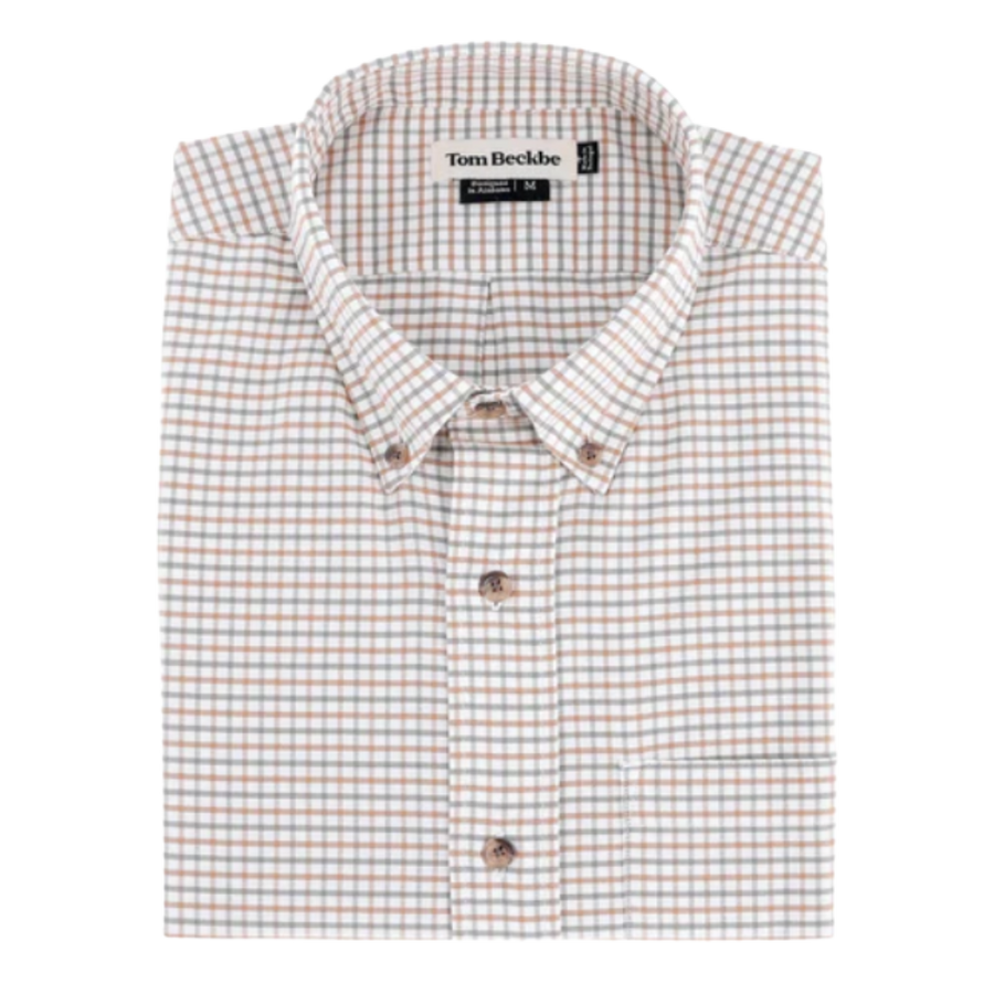 Culver Oxford Shirt - Rust Grey
